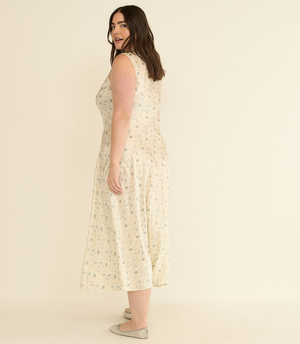 ADELANA DRESS -- CAMELLIA BLOOM
