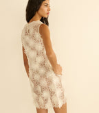 ADELIA DRESS -- SALT