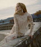 ALBERTINE ANNIVERSARY TOP -- CANDLELIGHT
