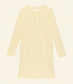 ALICE CASHMERE DRESS -- BUTTERCUP