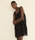 ALOISE DRESS -- BLACK