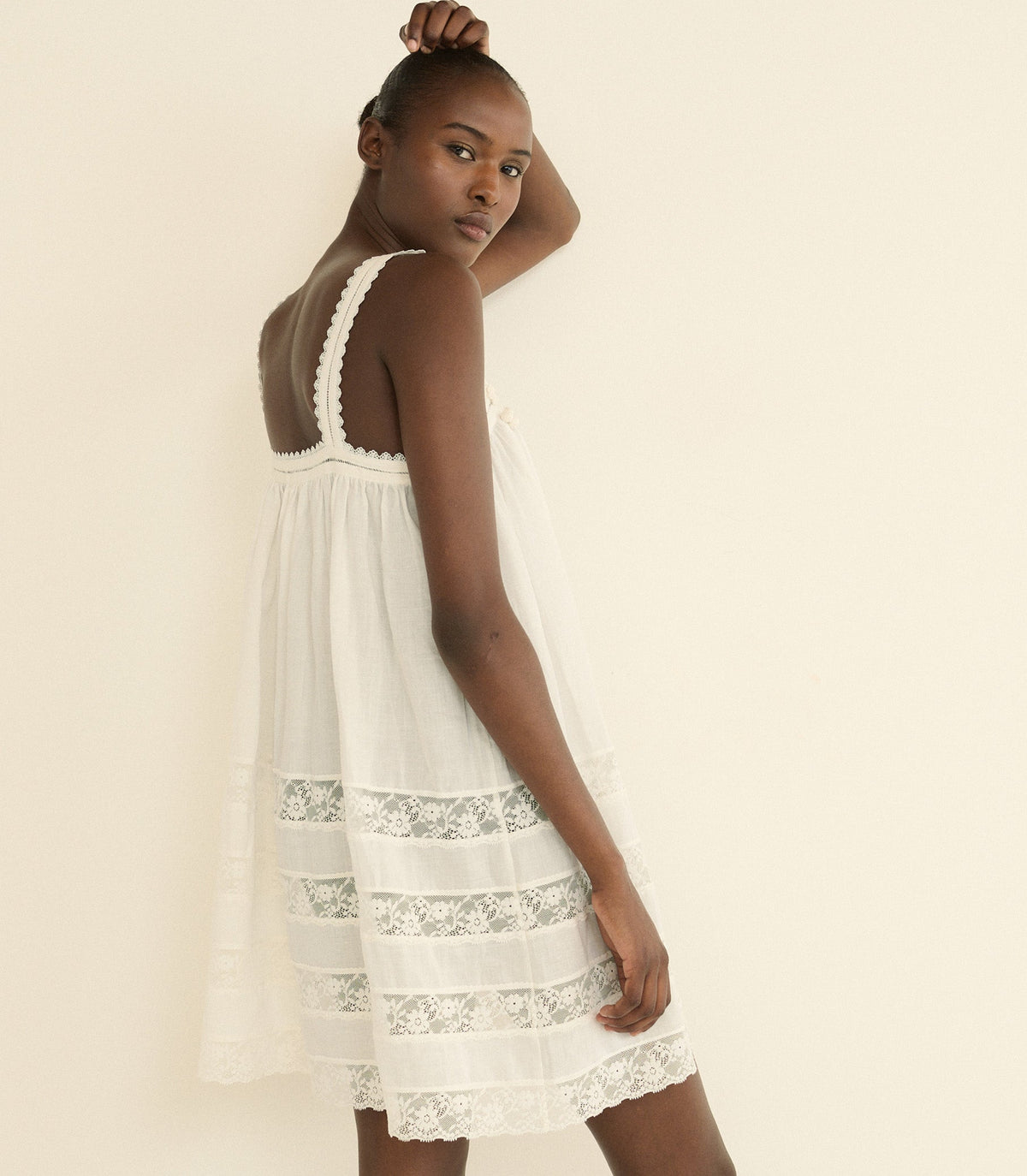 ALOISE DRESS -- SALT