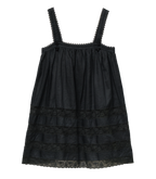 ALOISE DRESS -- BLACK