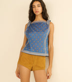 AMALIA TOP -- EARTHA PAISLEY