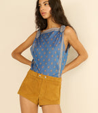 AMALIA TOP -- EARTHA PAISLEY
