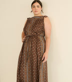 AMARANTE DRESS -- TERRE FOULARD DE LA MER