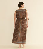 AMARANTE DRESS -- TERRE FOULARD DE LA MER