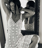 ARISTEA DRESS -- PEARL