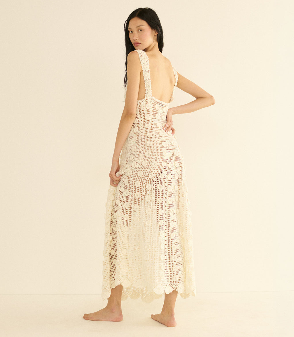 ARISTEA DRESS -- PEARL