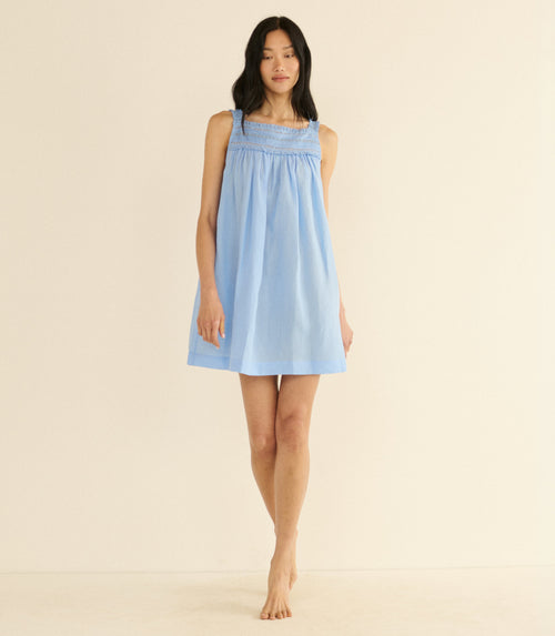 BEA DRESS -- BLUEJAY