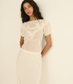 BEATRICE TOP -- SEA SALT