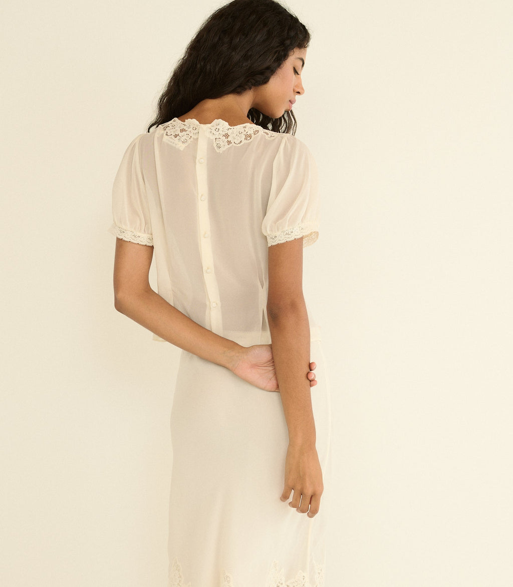 BEATRICE TOP -- SEA SALT