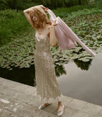 BETHILDE DRESS -- CAMELLIA BLOOM