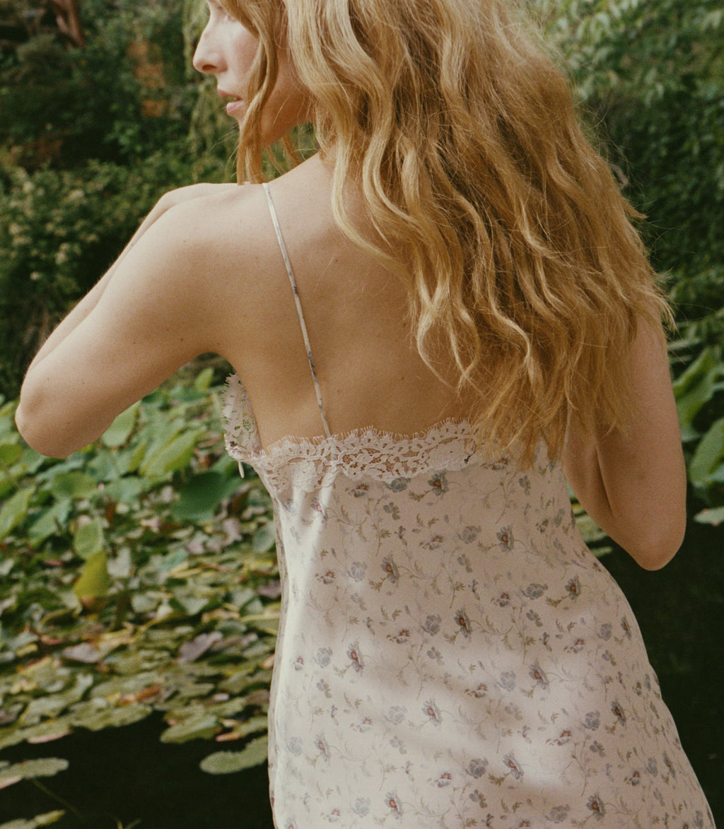 BETHILDE DRESS -- CAMELLIA BLOOM