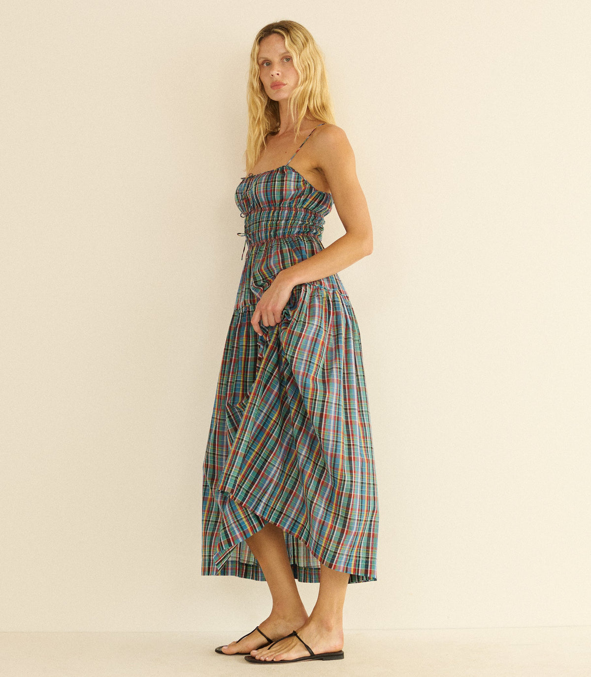 BRIELLE DRESS -- ALDERBROOK PLAID