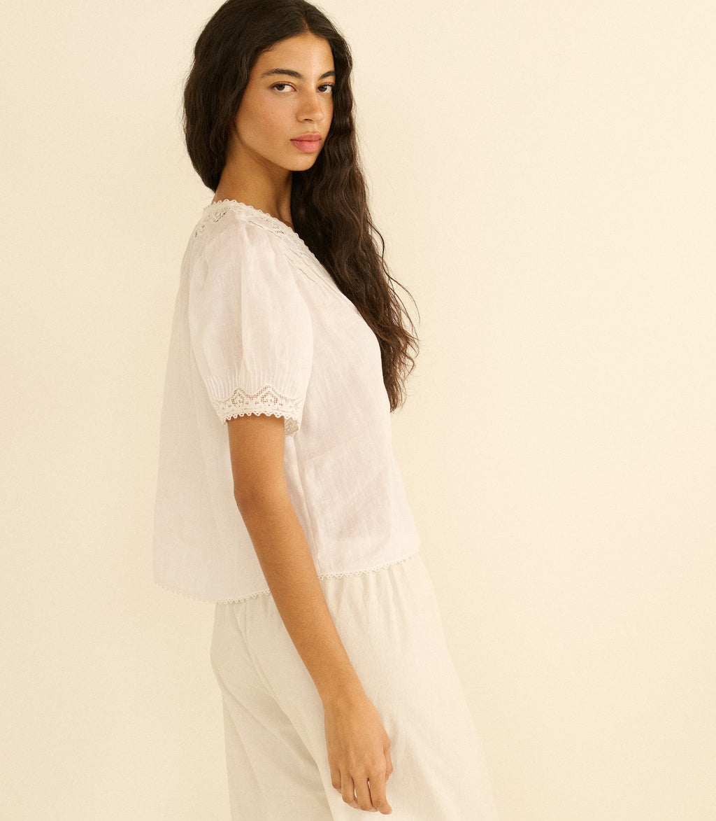 BRIGITTA TOP -- SALT