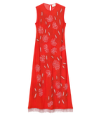 CHANDRA DRESS -- ORANGE CITRINE