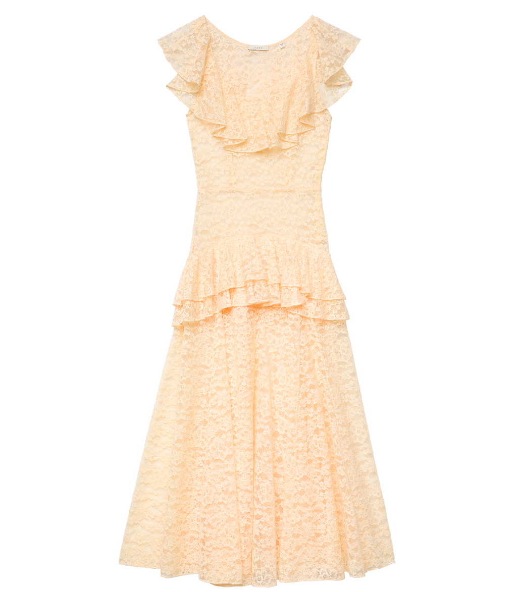 COSTINE DRESS -- VANILLA