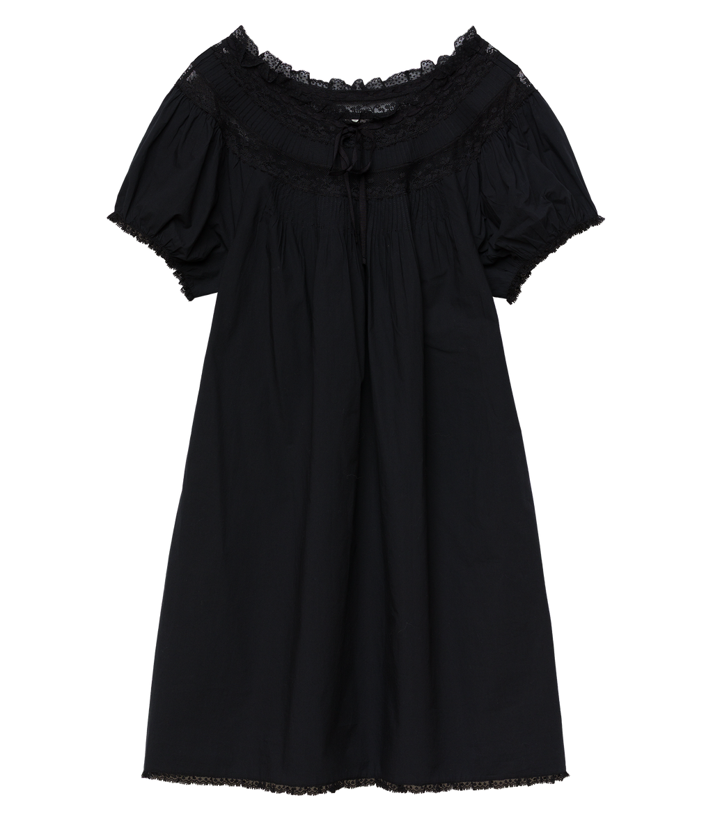 DAPHNE DRESS -- BLACK