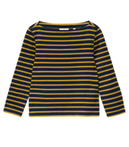 DONNIE TEE -- NAVY BRETON STRIPE