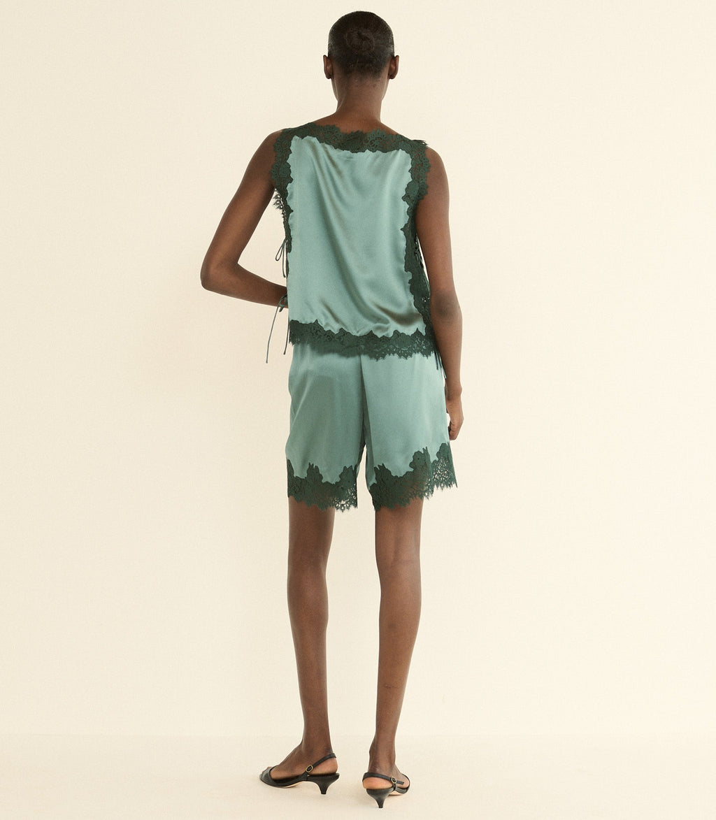 EVANIA TOP -- DULAC GREEN