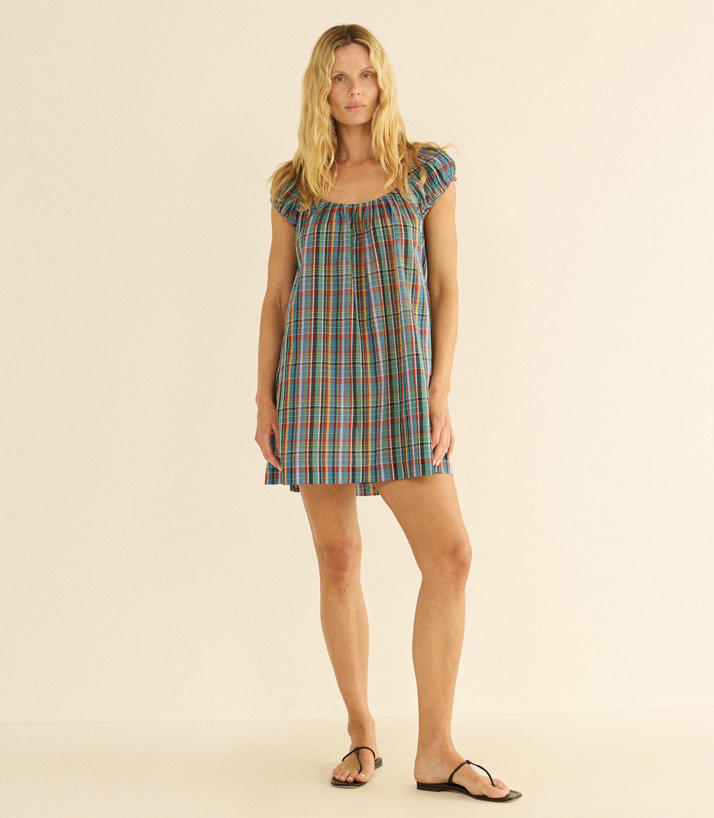 FAYE DRESS -- ALDERBROOK PLAID