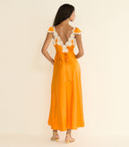 FIONA DRESS -- TANGERINE