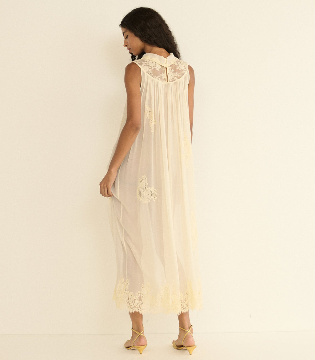 FLORENTE DRESS -- SEA SALT