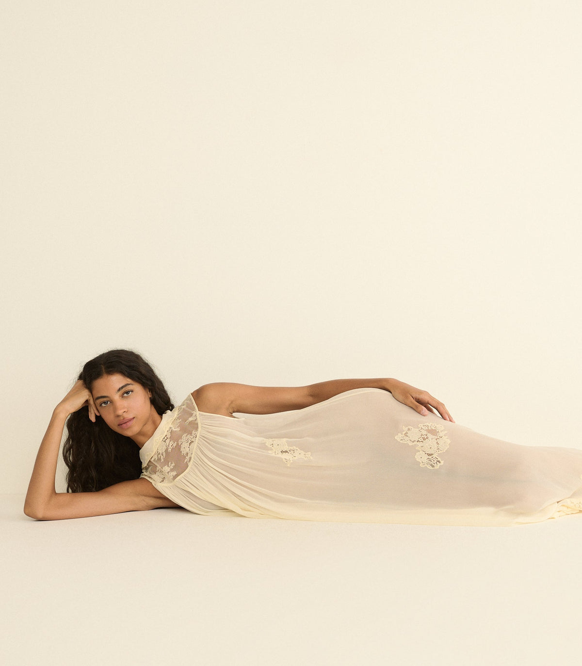 FLORENTE DRESS -- SEA SALT