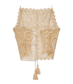 HANDKERCHIEF ANNIVERSARY TOP -- PAILLE