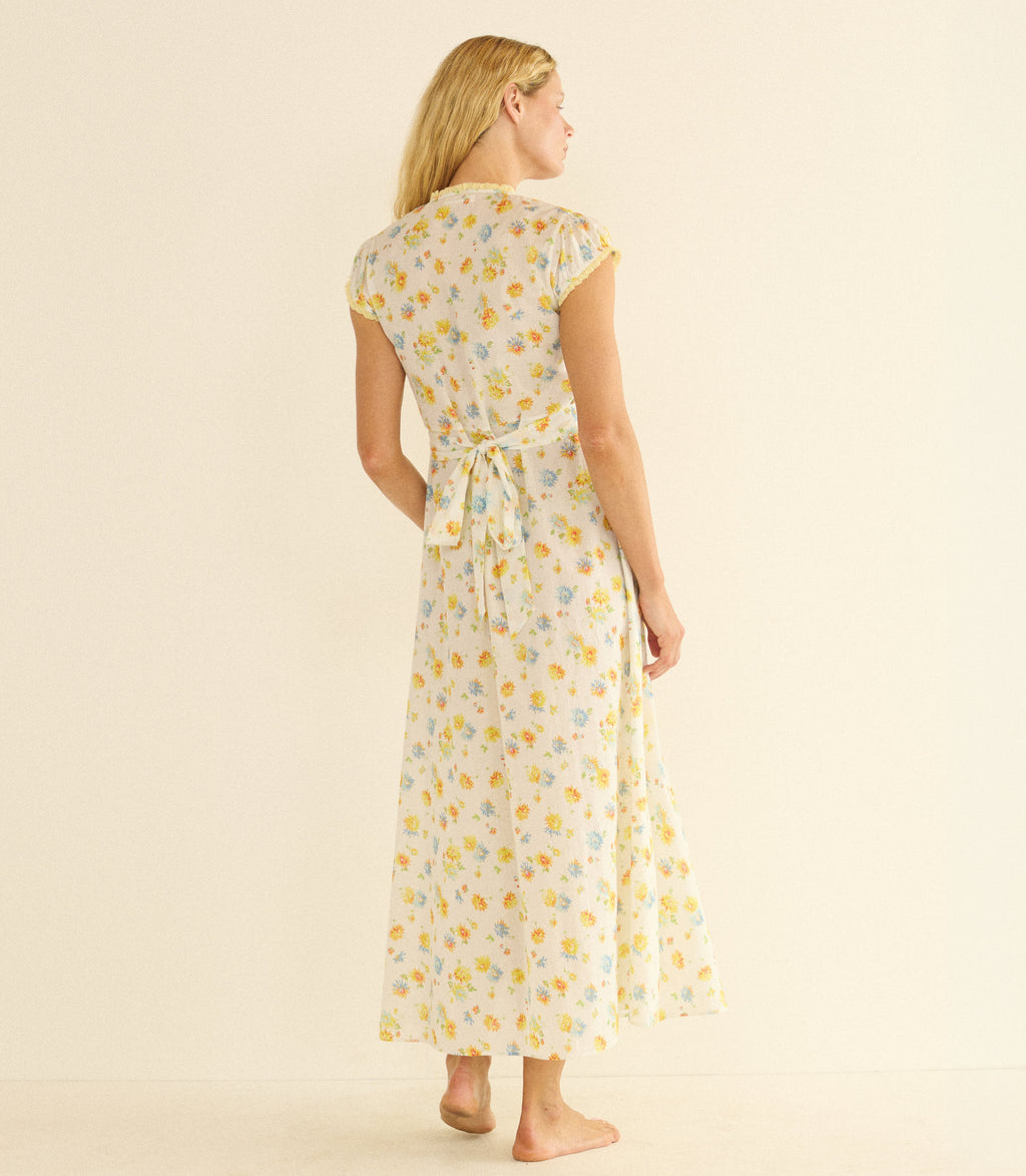 HELIA DRESS -- DAHLIA FLORAL