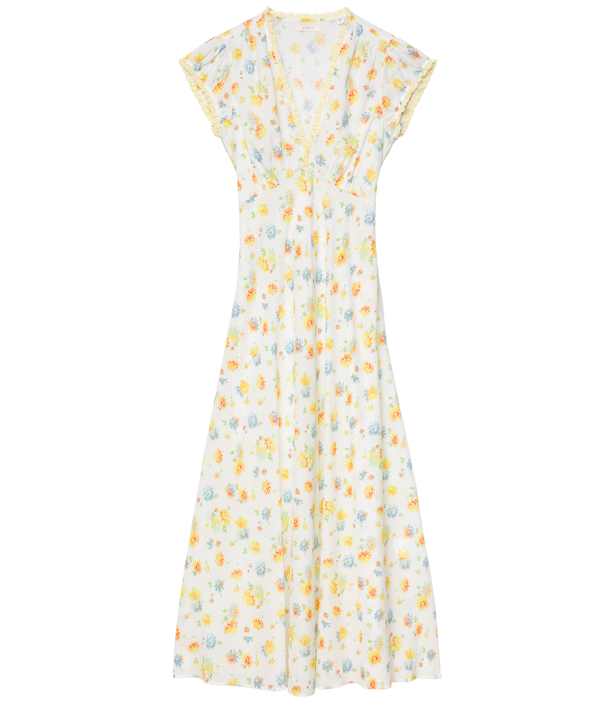 HELIA DRESS -- DAHLIA FLORAL