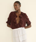 HENRI TOP -- DAHLIA