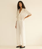 HENRI TOP -- SALT EYELET