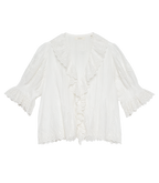 HENRI TOP -- SALT EYELET