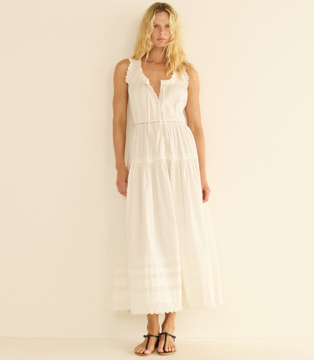HORTENSE DRESS -- SALT