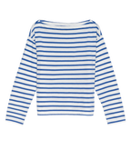 IRENE TEE -- BLEU BRETON STRIPE
