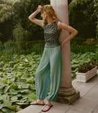 JANILLE TOP -- CHAUMONT PAISLEY