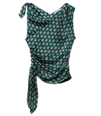JANILLE TOP -- CHAUMONT PAISLEY