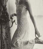 JOSEPHINE ANNIVERSARY DRESS -- SALT