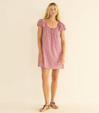 JULIA DRESS -- MULBERRY LA MADDALENA GINGHAM