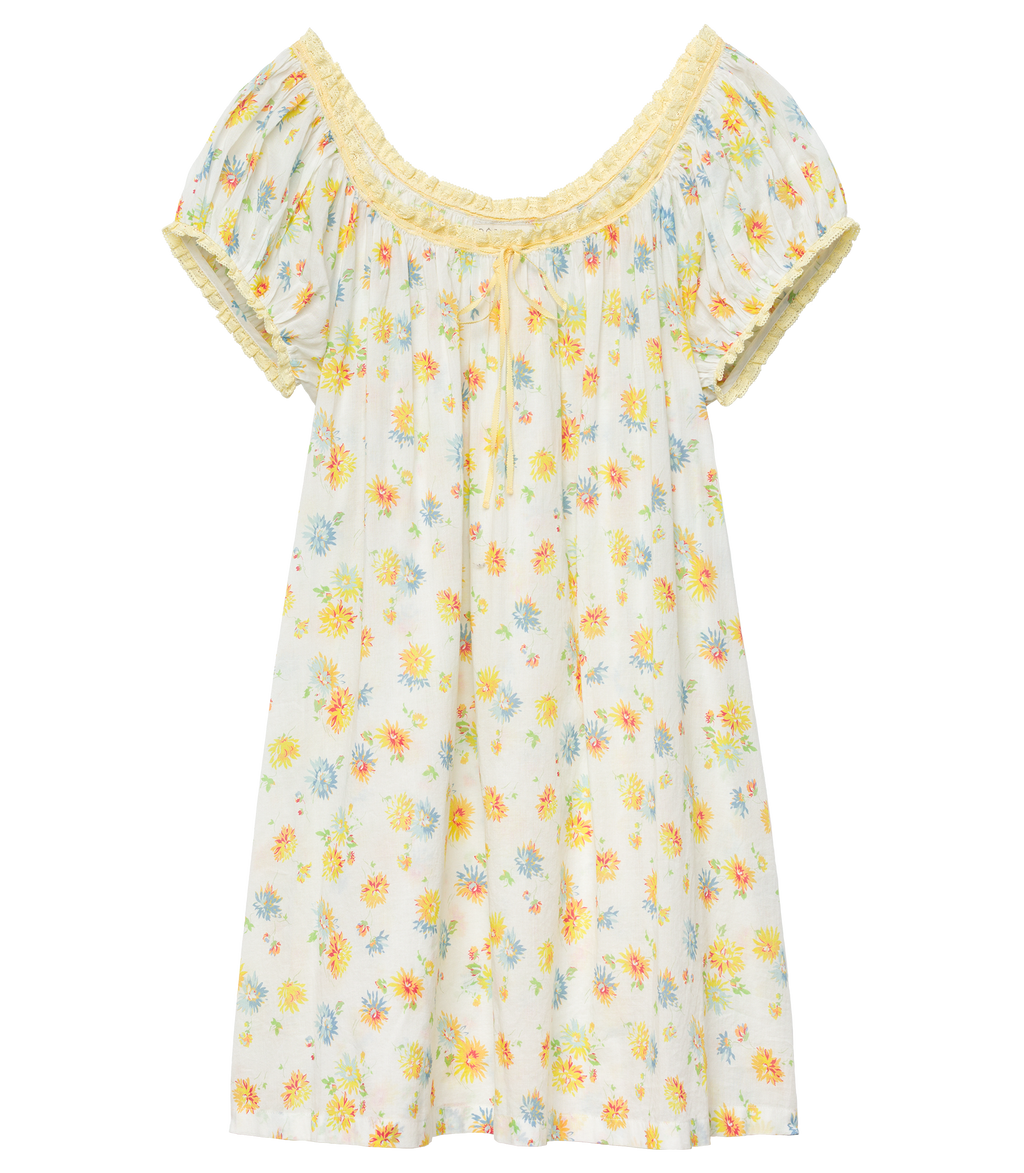 JULIA DRESS -- DAHLIA FLORAL