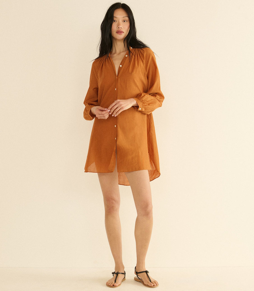 JULIET TUNIC DRESS -- COCONUT