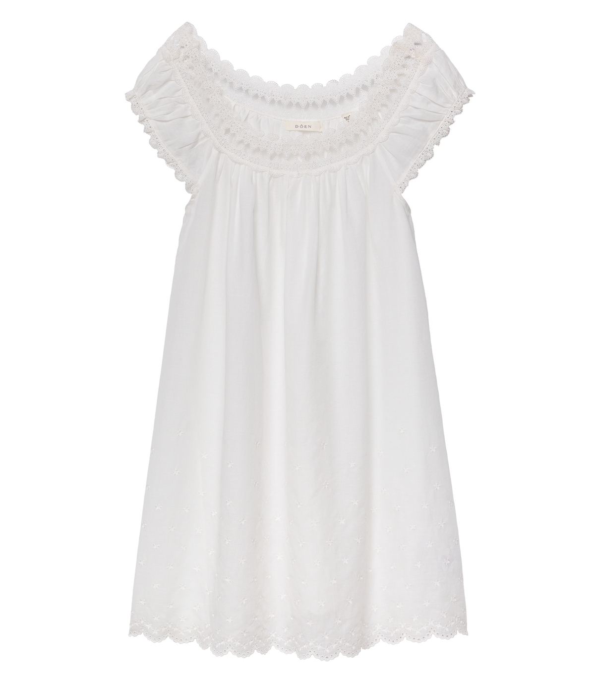 LELIA NIGHTGOWN -- SALT