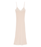 LONG DEEP V-NECK SLIP -- CONCH