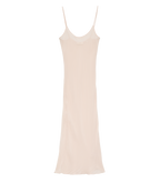 LONG SCOOP NECK SLIP -- CONCH