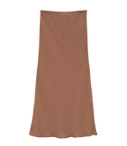 LONG SKIRT SLIP -- CAROB