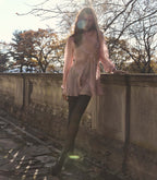 LOUISETTE DRESS -- PINK HYDRANGEA