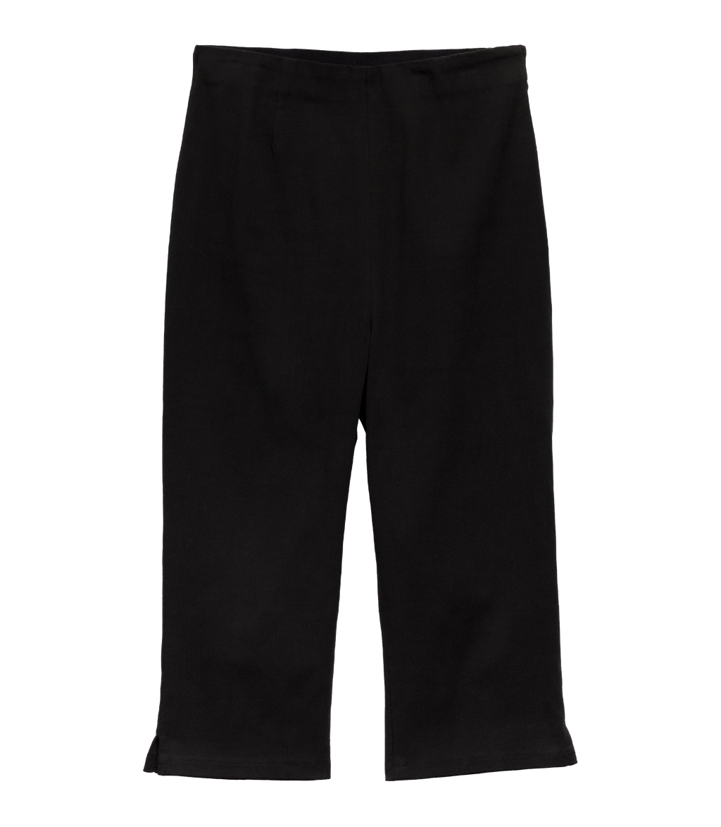 LULA CAPRI PANT -- BLACK