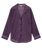 MAURISE TOP -- MENORCA FOULARD